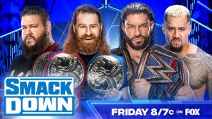 Kevin Owens and Sami Zayn to meet Roman Reigns and Solo Sikoa on this week's Friday Night SmackDown card