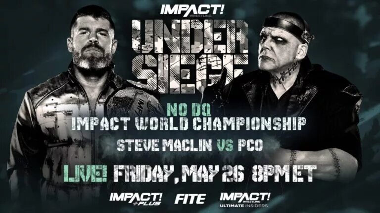 IMPACT Under Siege 2023: Main Event Graphic