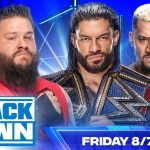 WWE SmackDown tonight - KO Show graphic