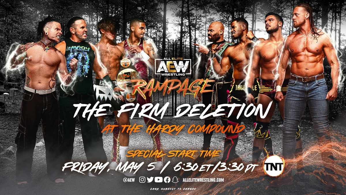 AEW Rampage Spoilers - Firm Deletion graphic