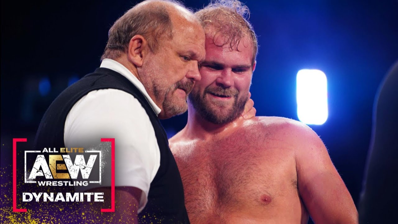 Brock Anderson: Brock and Arn in an AEW ring