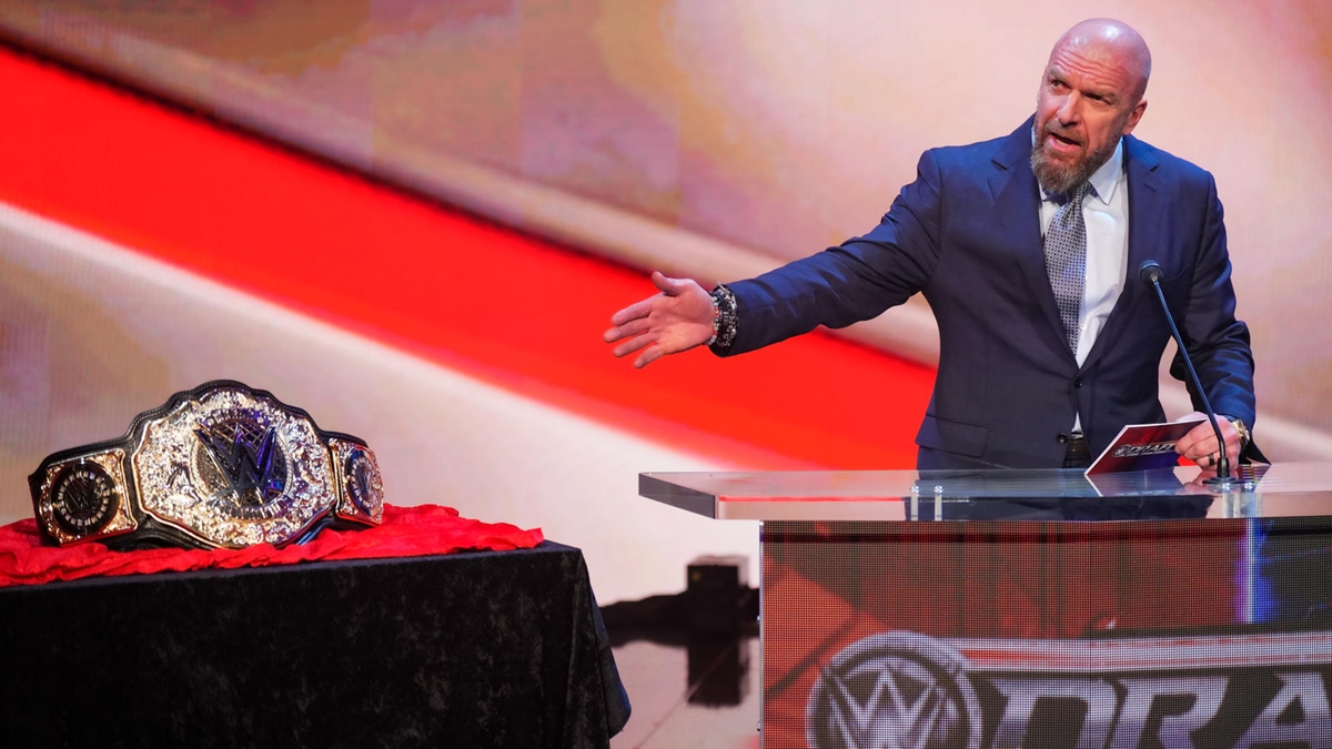 WWE Raw tonight - Triple H unveiling new World Heavyweight Championship