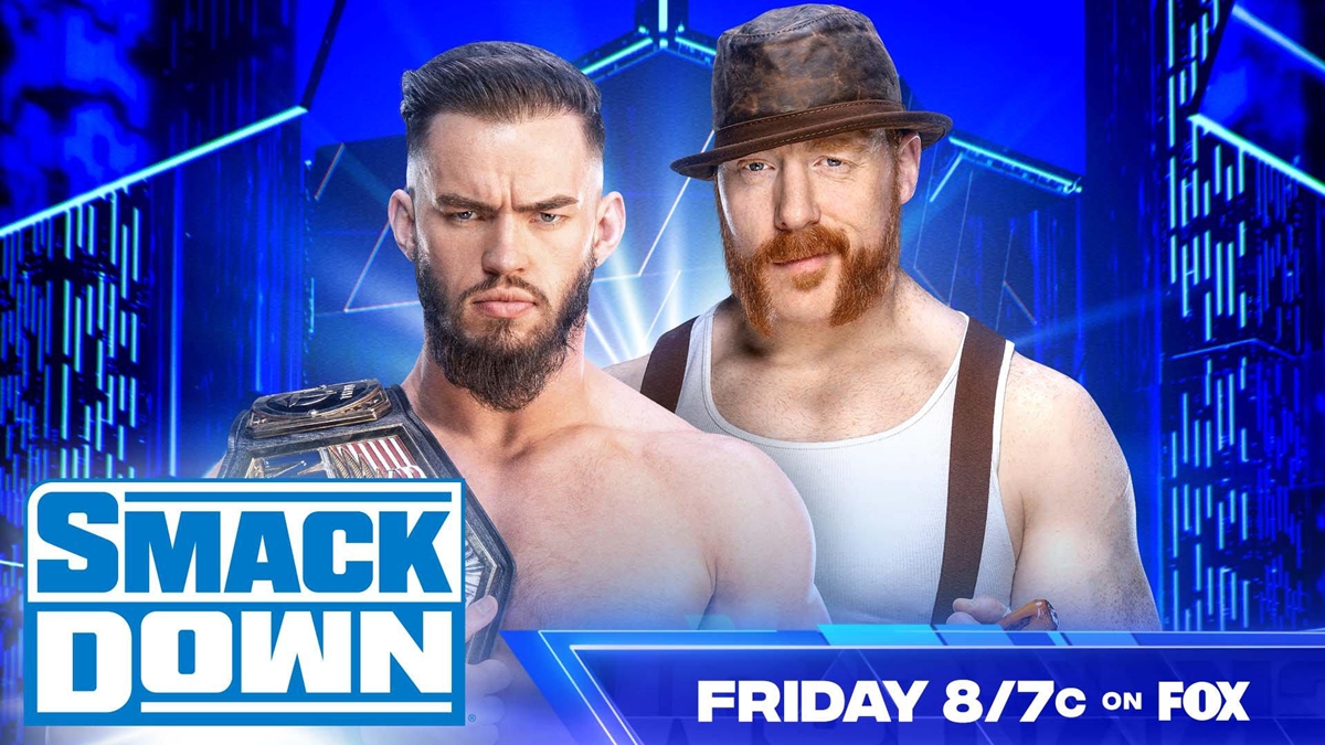 WWE SmackDown Spoilers - Sheamus vs Theory graphic