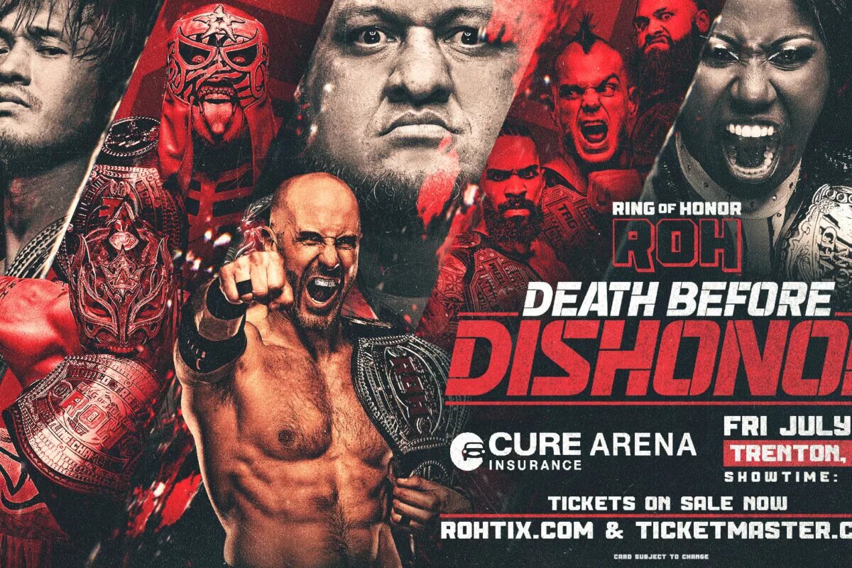 Death Before Dishonor 2023 Results: Show Graphic