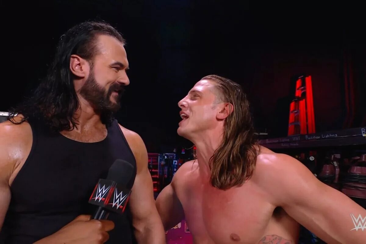Drew McIntyre makes his WWE Raw return, teaming up with Matt Riddle.