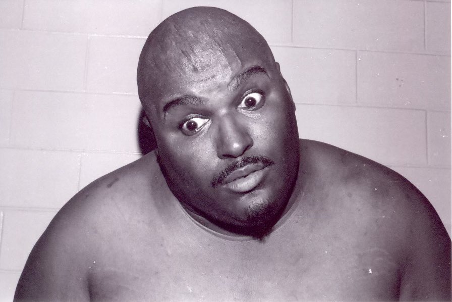 A photo of Abdullah the Butcher featured on Dark Side of the Ring.