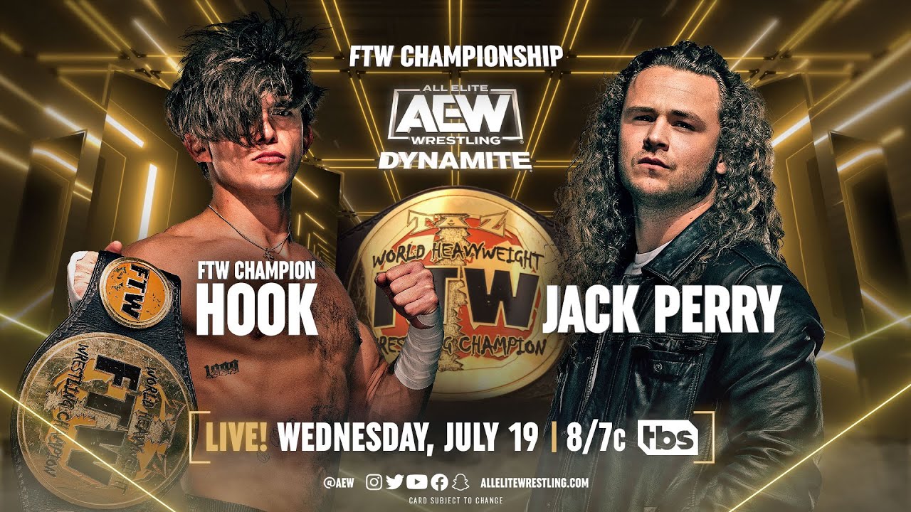 Jack Perry vs Hook graphic