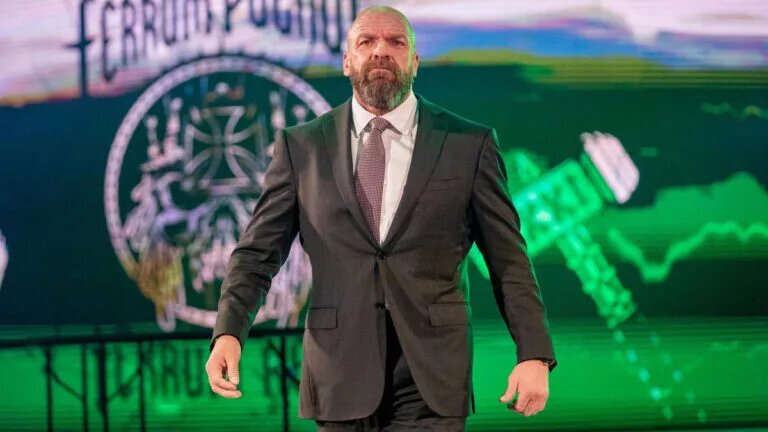 A photo of Triple H.