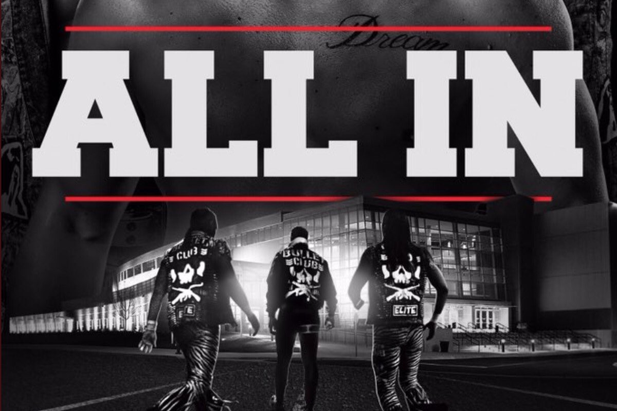 All In 2018 promotional poster.