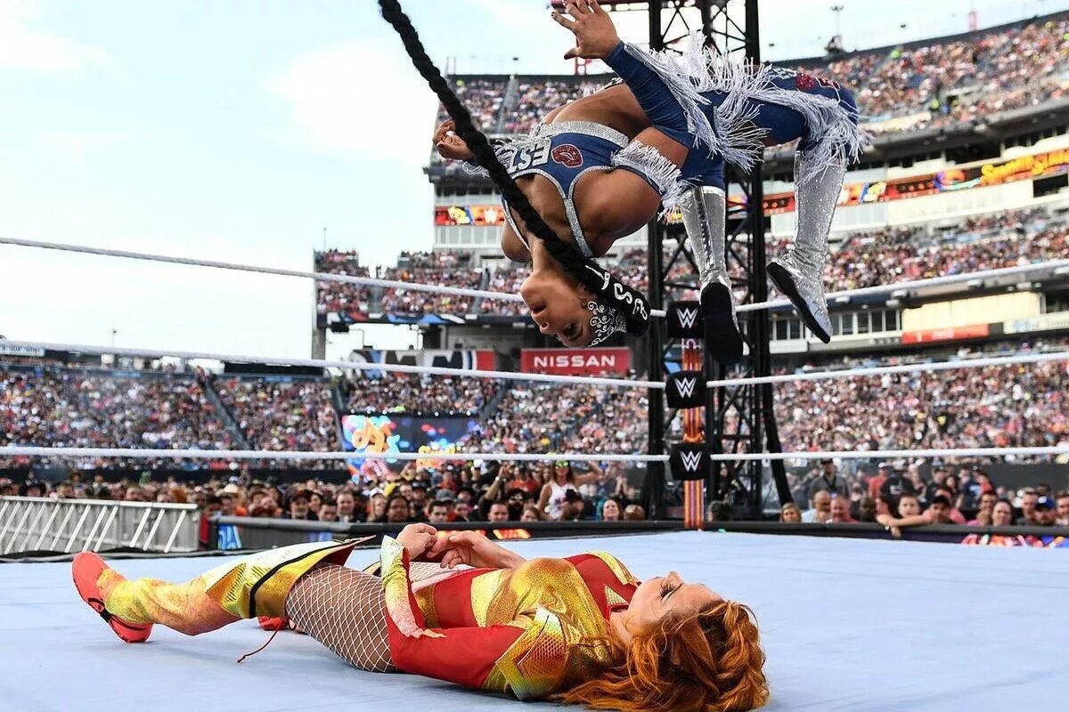 Belair vs. Lynch back at WWE SummerSlam 2022.