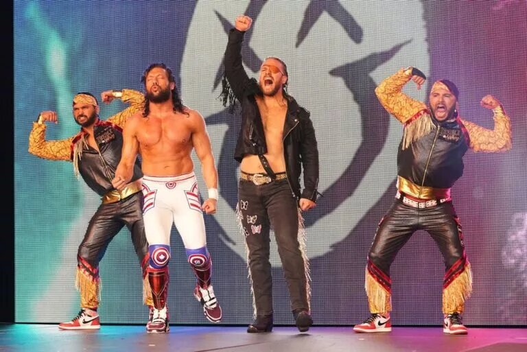 A photo of The Elite in AEW.