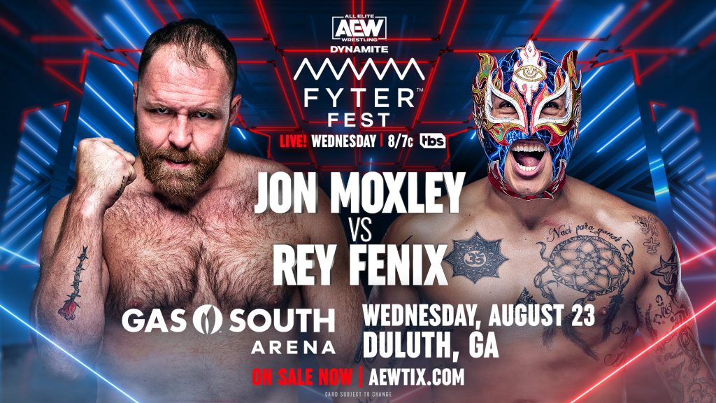 Aew Dynamite Fyter Fest 82323 Match Card And Preview