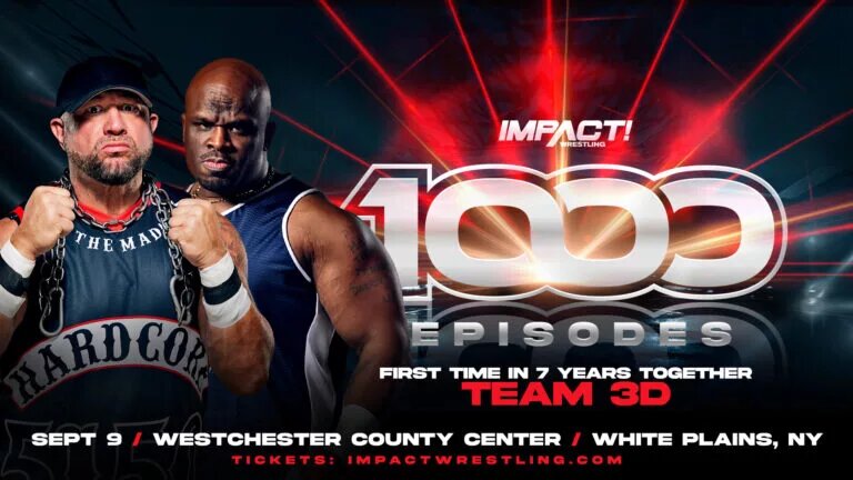 Team 3D reunion graphic for IMPACT! Wrestling.