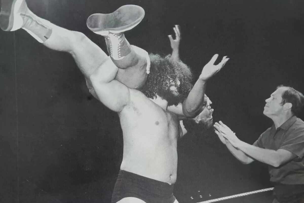 A photo of Bruiser Brody.