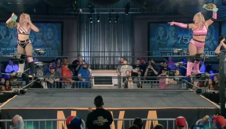 A photo of Pretty Empowered at NWA 75.
