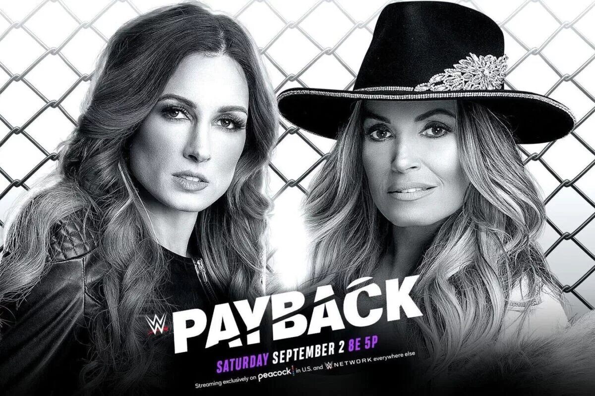 WWE Payback match graphic.