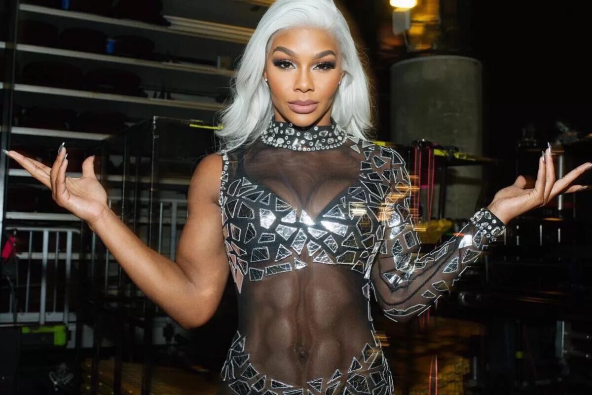 A photo of the new WWE Superstar Jade Cargill.