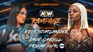 AEW Rampage Spoilers - Kris Statlander vs Jade Cargill graphic