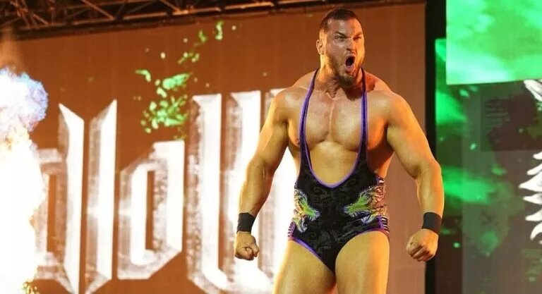 A photo of Wardlow in AEW.