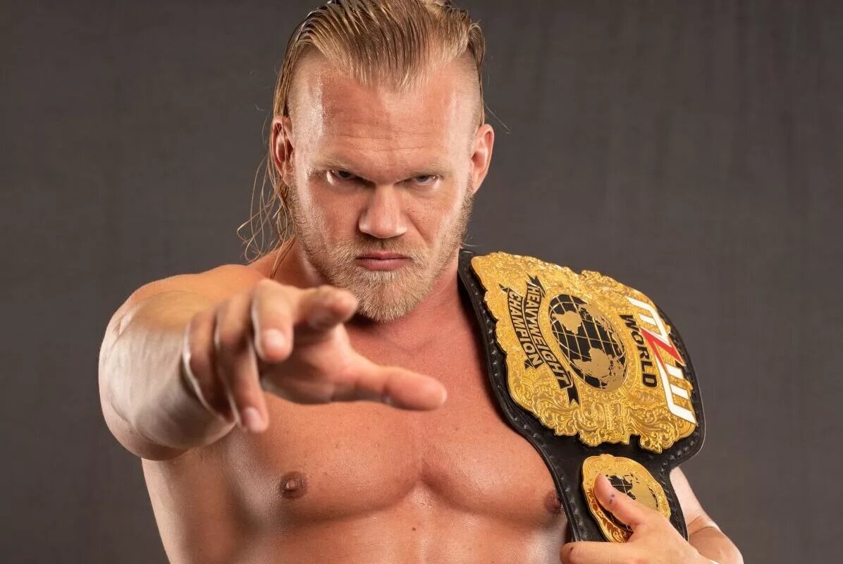 Alex Hammerstone as MLW World Champion.