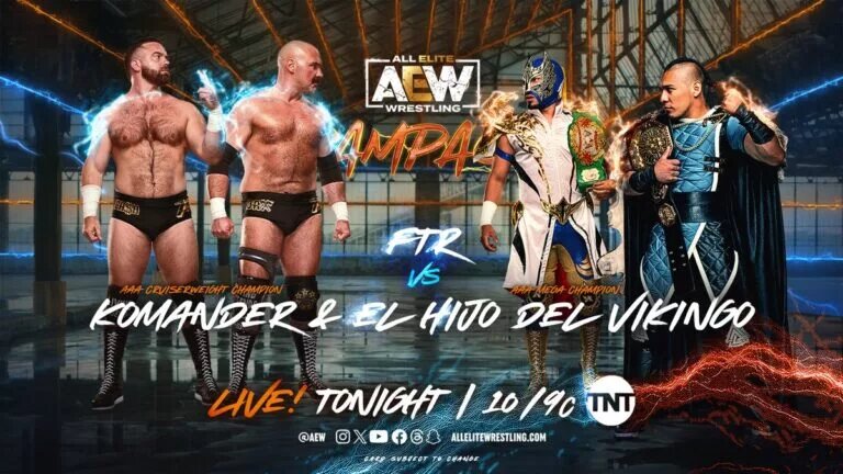 AEW Rampage match graphic.
