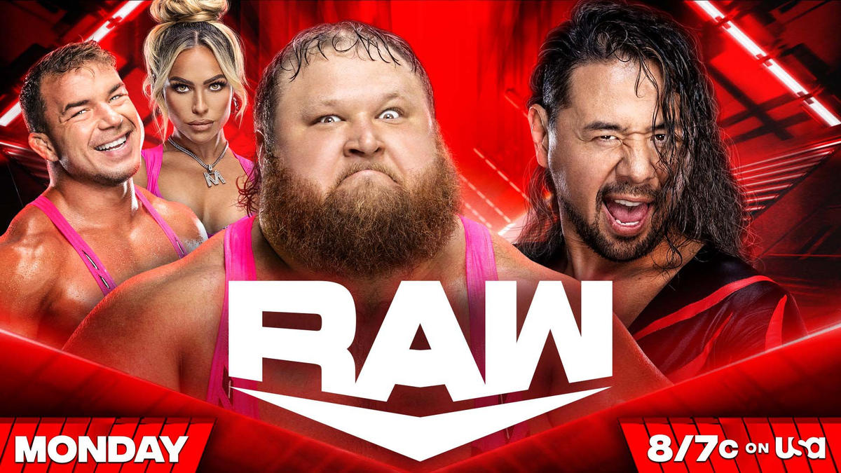 WWE Raw match graphic.