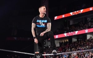 CM Punk on WWE Raw.