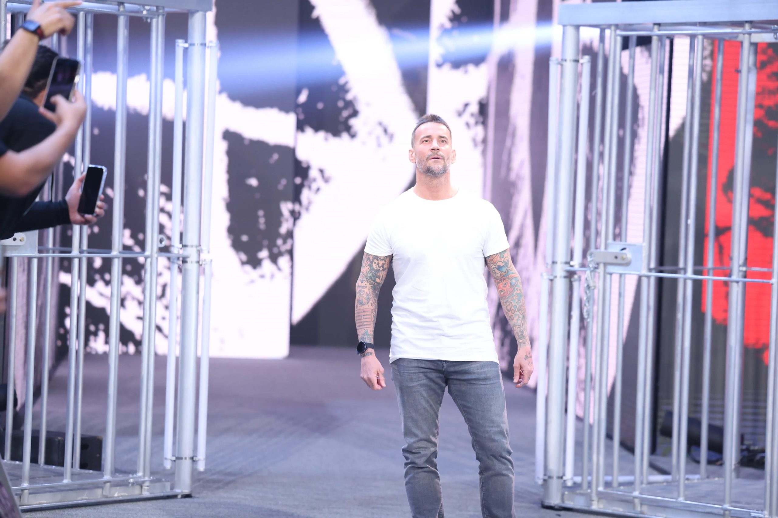 Photo of CM Punk returning to WWE at WWE Survivor Series 2023: WarGames.