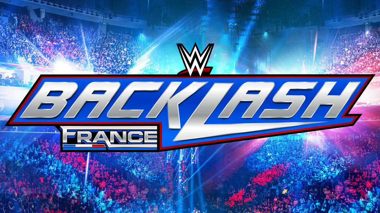WWE Backlash France in 2024 graphic.