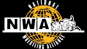 The logo of the National Wrestling Alliance, the promotion in charge of NWA Powerrr.