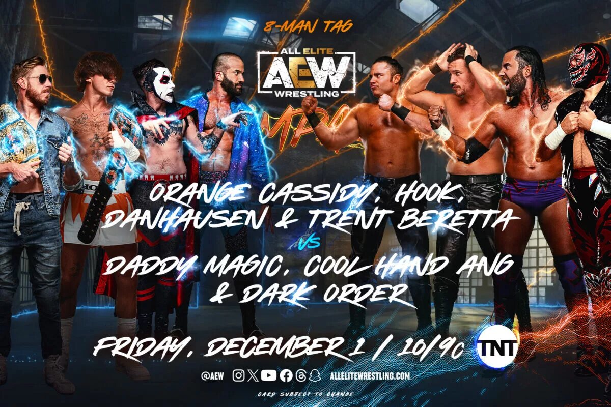 AEW Rampage match graphic.