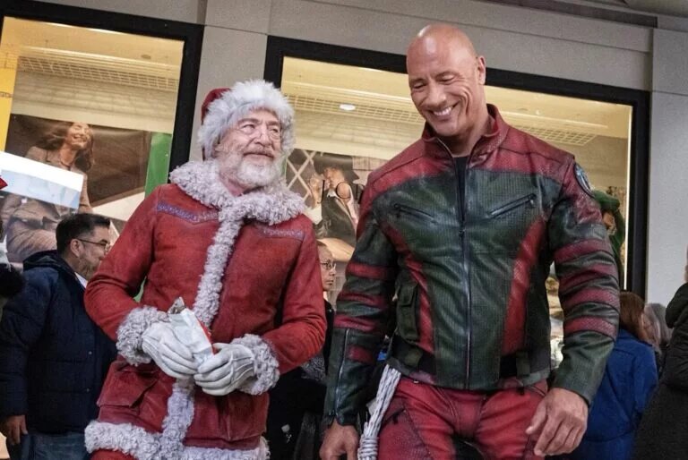 Red One movie featuring The Rock.