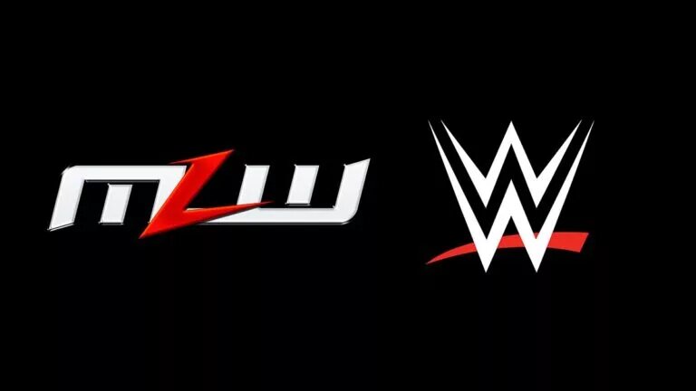 A photo of the MLW and WWE logos side-by-side.