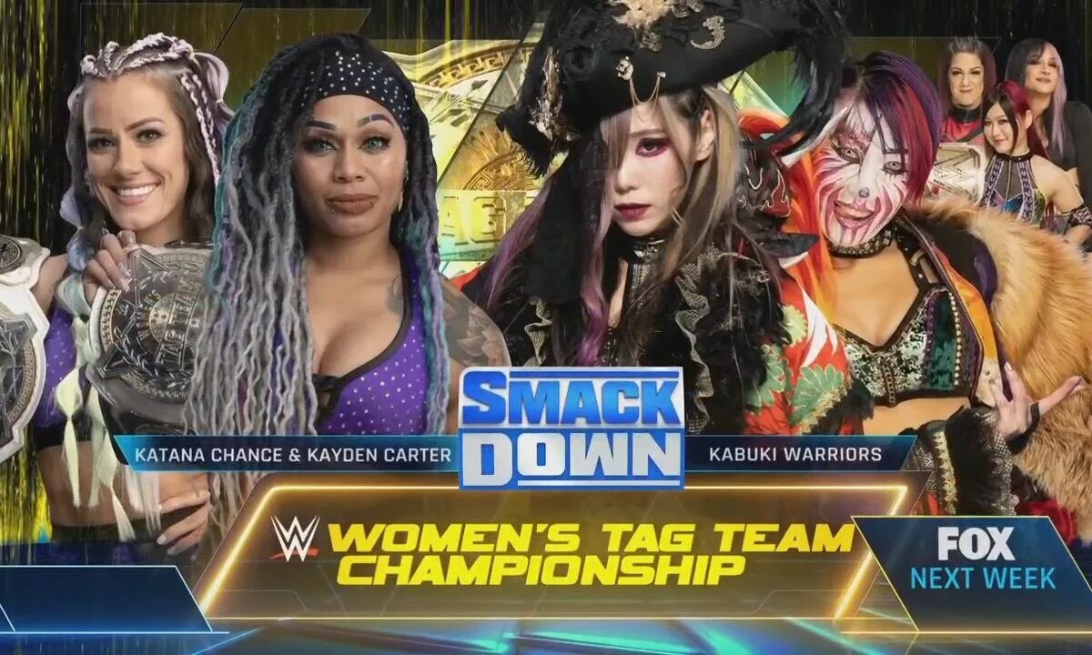 Promotional graphic for WWE SmackDown.