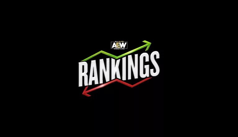 A graphic of the AEW Rankings.