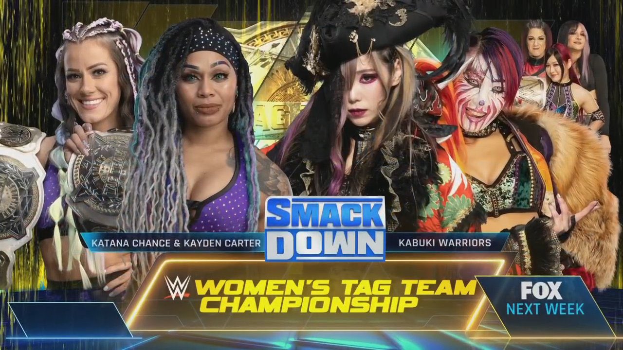 Promotional graphic for WWE SmackDown.