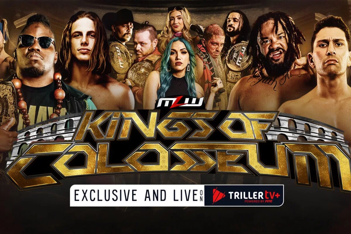 MLW Kings of the Coliseum promotional graphic.