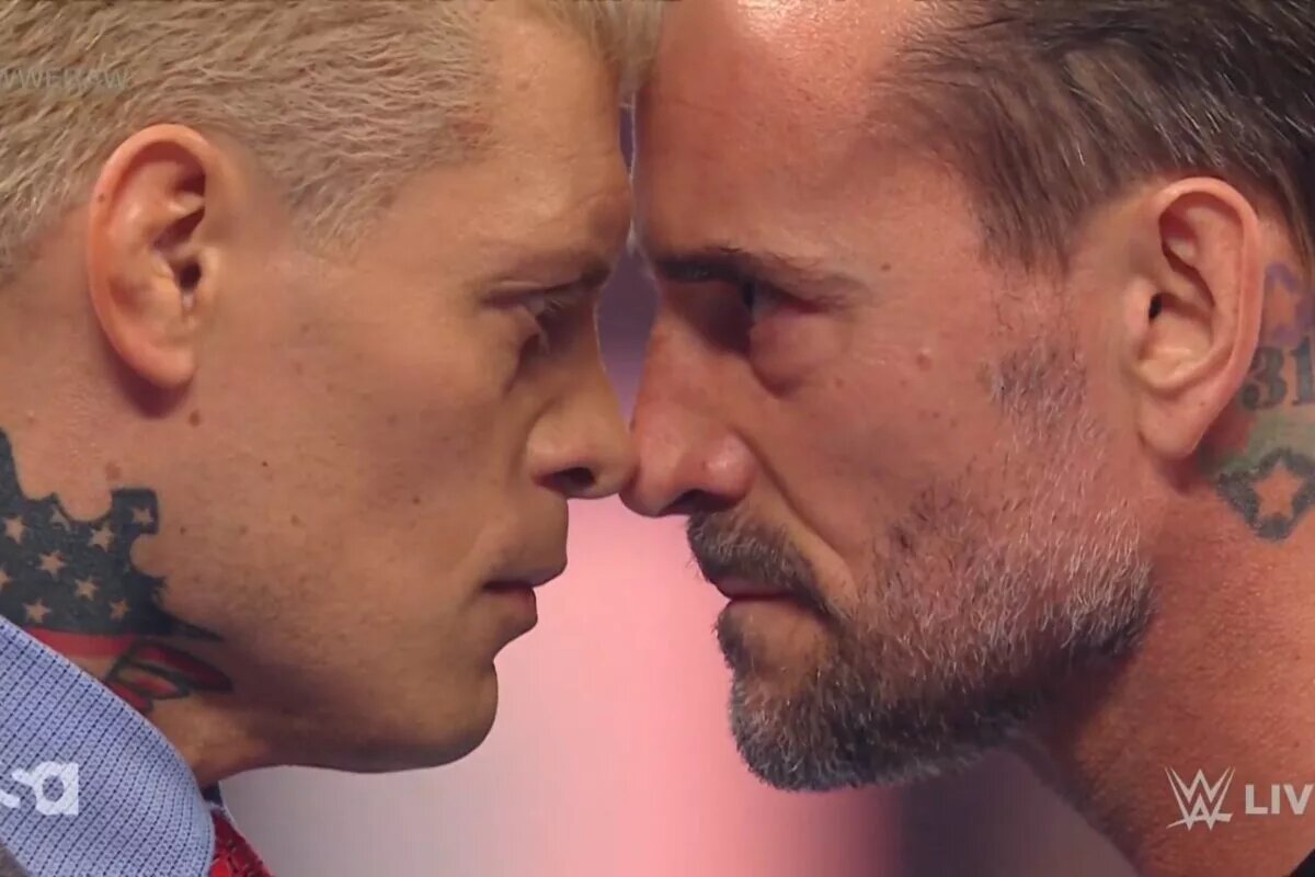 Royal Rumble 2024 top picks CM Punk and Cody Rhodes.