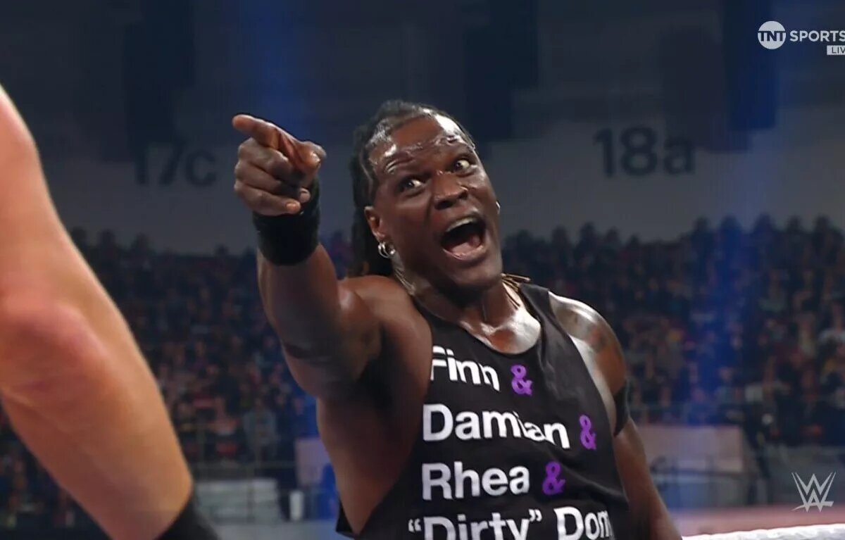 A photo of R-Truth in WWE.