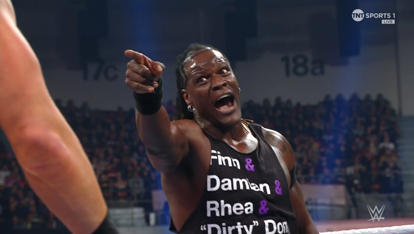 A photo of R-Truth in WWE.