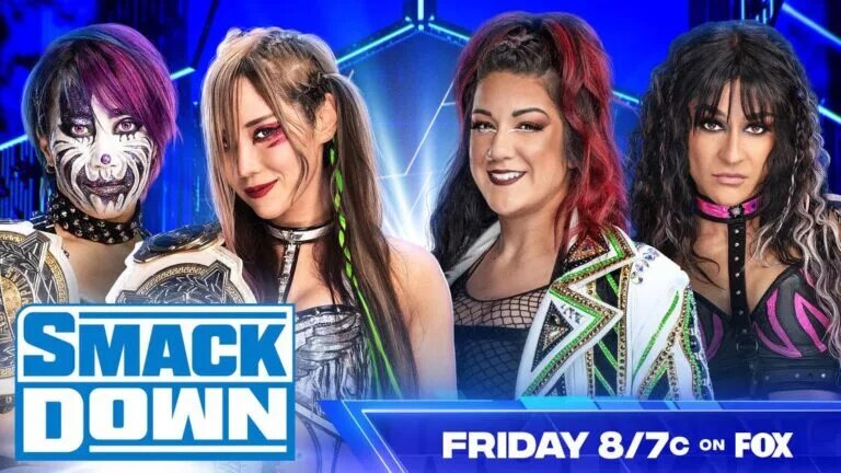 A promotional graphic for WWE SmackDown.