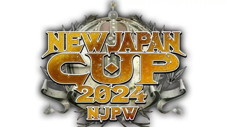 A promotional graphic for the NJPW New Japan Cup.