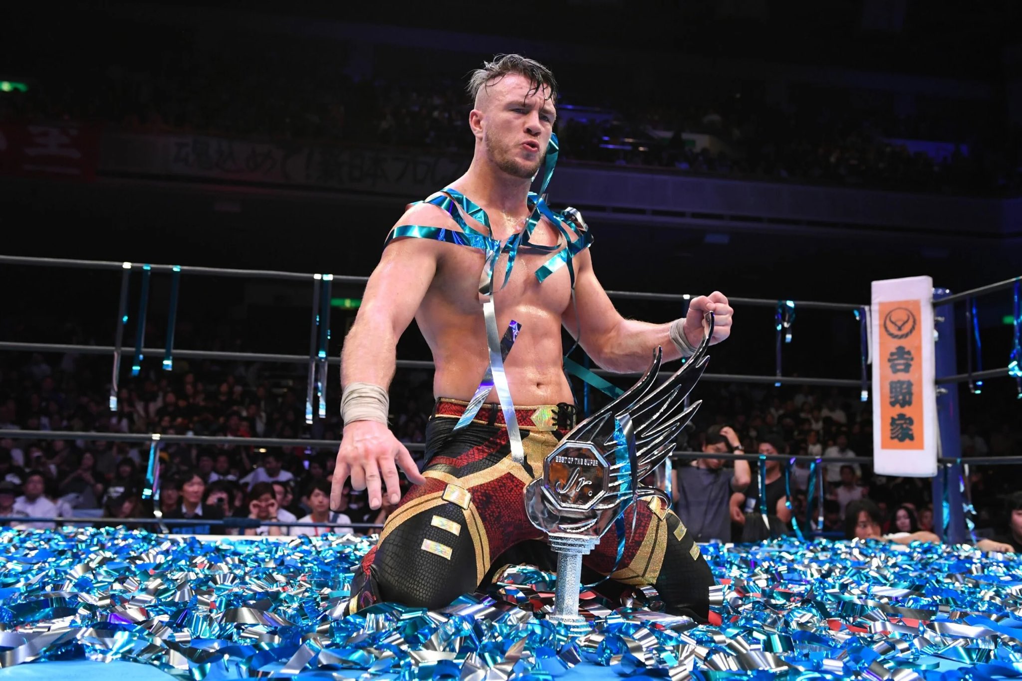 A photo of AEW star Will Ospreay.