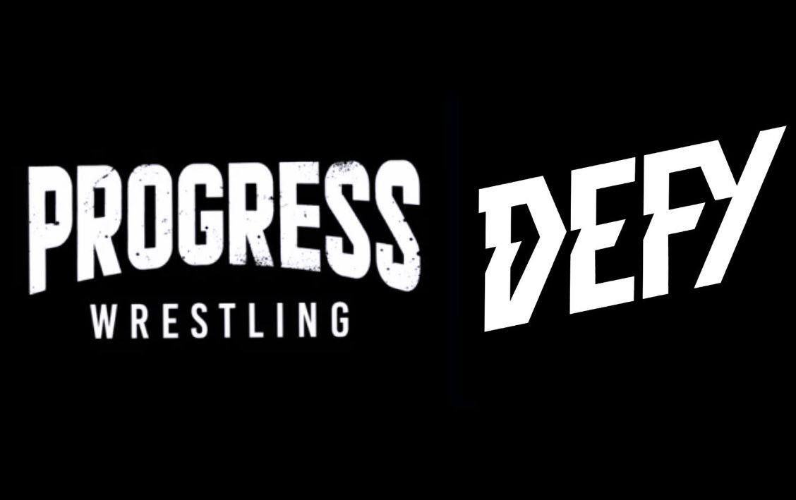Progress Wrestling and Defy Wrestling merger graphic.