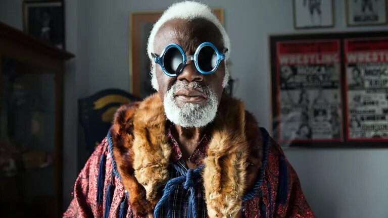 A photo of Sweet Daddy Siki to commemorate Black History month in the professional wrestling industry.