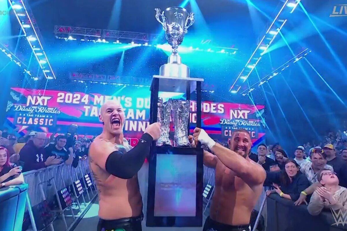 Photo from WWE NXT Vengeance Day 2024.