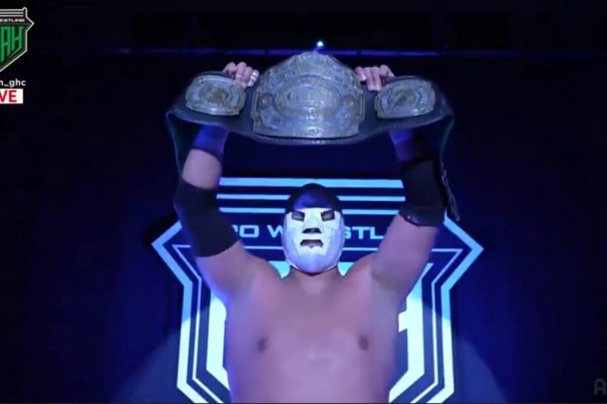 New GHC Champion at Noah Event.