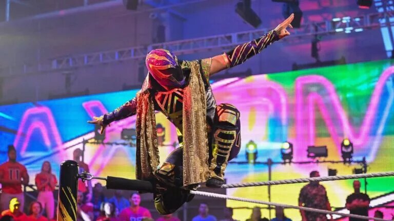 A photo of NXT Superstar Axiom, a potential competitor for WWE Speed.