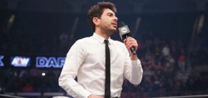 A photo of Tony Khan, the president of wrestling promotion AEW.