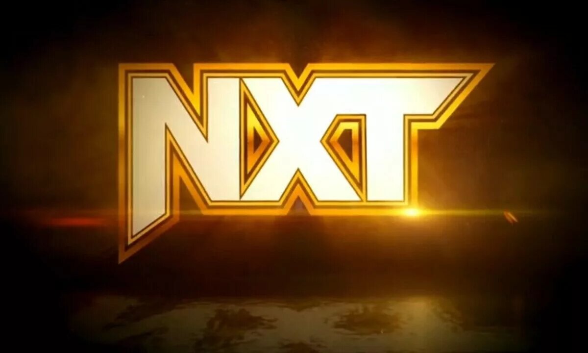 A photo of WWE NXT logo.